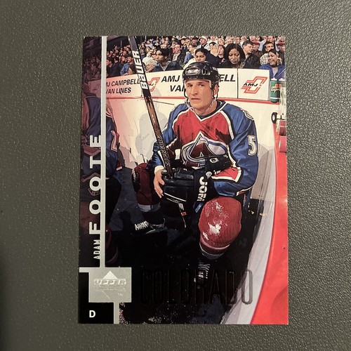 1997-98 Upper Deck Adam Foote Colorado Avalanche #255 - 第 1/2 張圖片