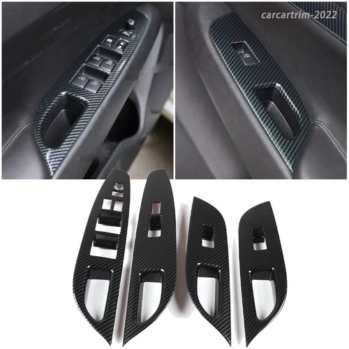 Carbon Fiber ABS Interior Window Lift Switch Cover For Infiniti G25 G35 G37 - Picture 2 of 12