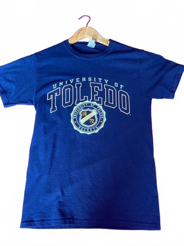 Camiseta gráfica azul marino de la Universidad de Toledo - aprox. Talla M - Imagen 3 de 4
