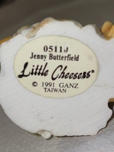 GANZ LITTLE CHEESERS 05110 Jenny Butterfield mouse Collectible vintage mini - Picture 6 of 6
