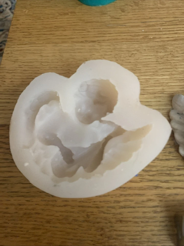 "Guitarra de goma de silicona molde ángel/hada/querubín (YKM-S3043) longitud:3""" Foto 4 de 4