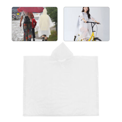 Raincoat Hood Clear Rain Poncho Hiking Poncho Waterproof Poncho