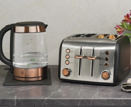 Russell Hobbs Brooklyn 4 Slice Toaster Copper RHT94COP - Picture 6 of 6