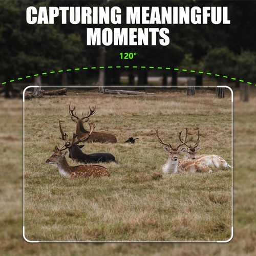 4K 60MP 4G LTE Wireless Cellular Trail Camera Wildlife Game with EU SIM Card UK - Picture 8 of 22