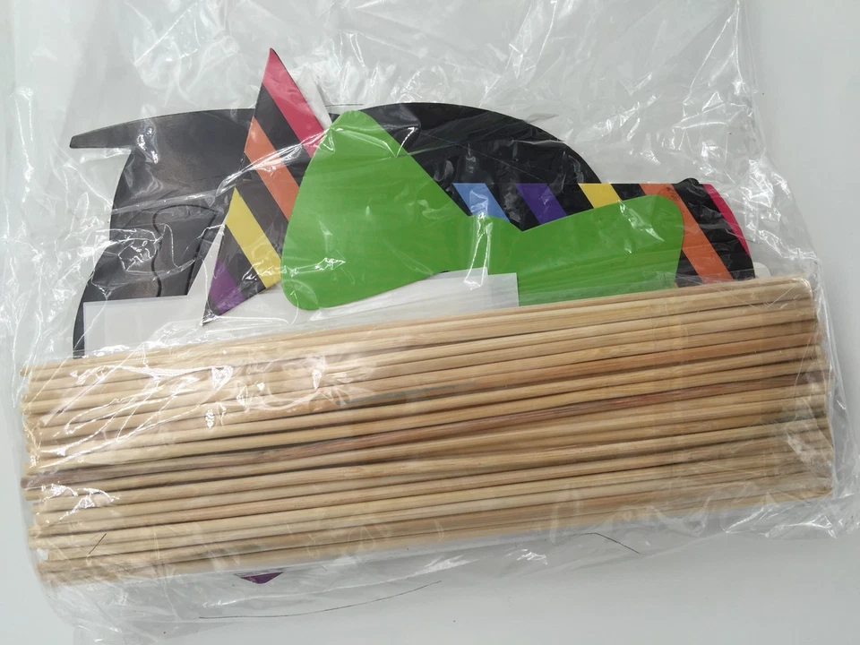 58PC весело новинка день рождения шляпа усы свадьбы вечеринки фото стенд реквизит селфи  - Изображение 4 из 4