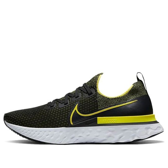 Nike React Infinity Run Flyknit Size 14 Sonic Yellow DS Authentic