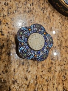 Enamel and Jade Chinese Jewellery Box