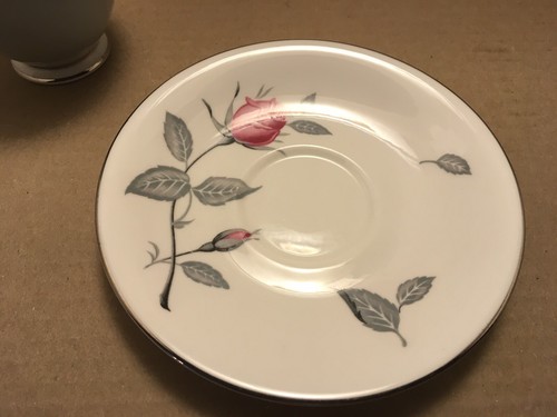 Royal Albert "Trent Rose" Teetasse & Untertasse rosa / grau selten! - Bild 5 von 7