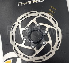 TEKTRO 160 or 180mm Center Lock Bike Bicycle Disc Brake Rotor, Thickness 2.3mm