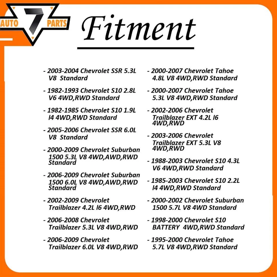 Задний вал GMB все соединения универсальное соединение 2x подходит для 1982-2003 S10 - Изображение 2 из 4