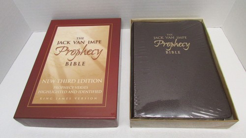 Jack Van Impe Prophecy Bible Third Edition King James Version New Sealed BOOK - Imagen 8 de 8