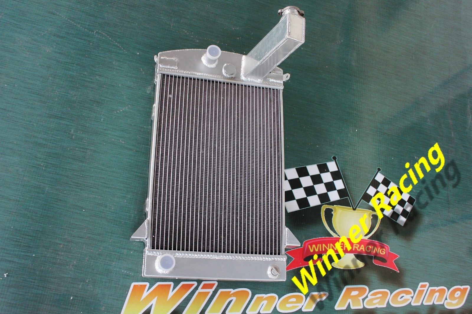 56MM DUAL CORE ALUMINUM ALLOY RADIATOR TRIUMPH TR2/TR3/TR3A/TR3B MT | eBay
