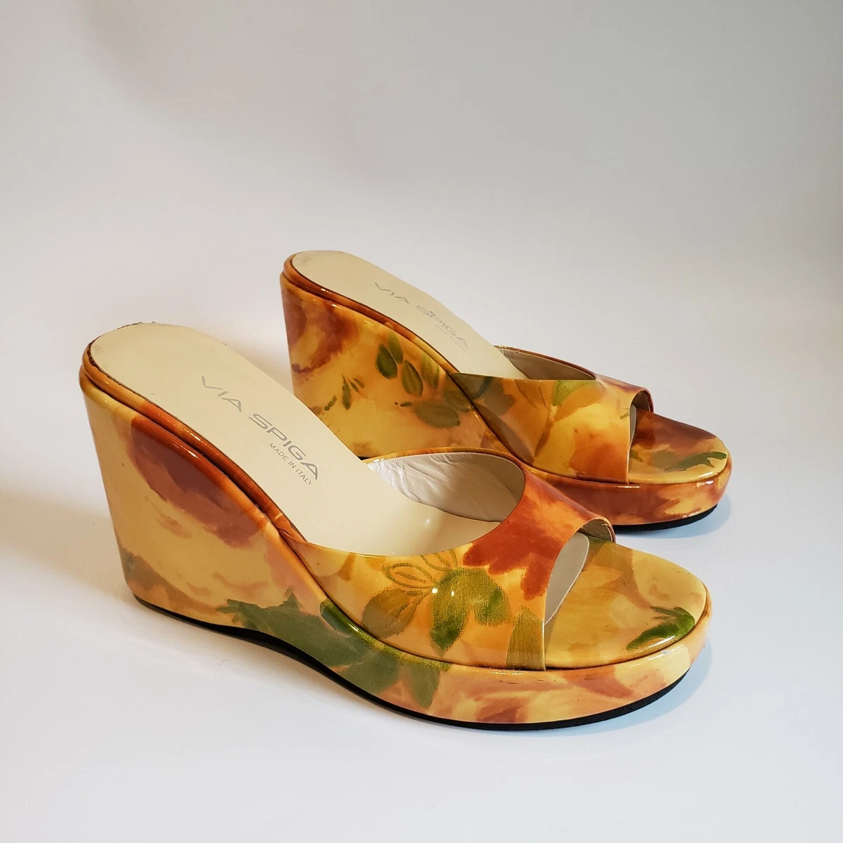 Single strap cheap wedges