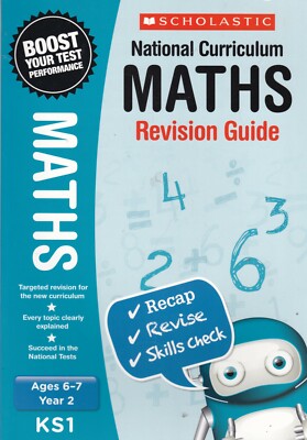 MATHS REVISION GUIDE BOOK YEAR 2 AGES 6-7 KEY STAGE 1 KS1