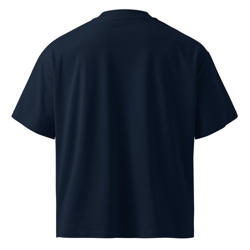 Unisex organic oversized high neck t-shirt For Men And Women - Picture 3 of 21