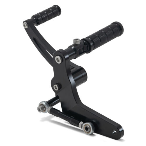Black Aluminum Forward Controls 2018-2024 Softail Street Bob FXBB Low Rider FXLR - Picture 3 of 9