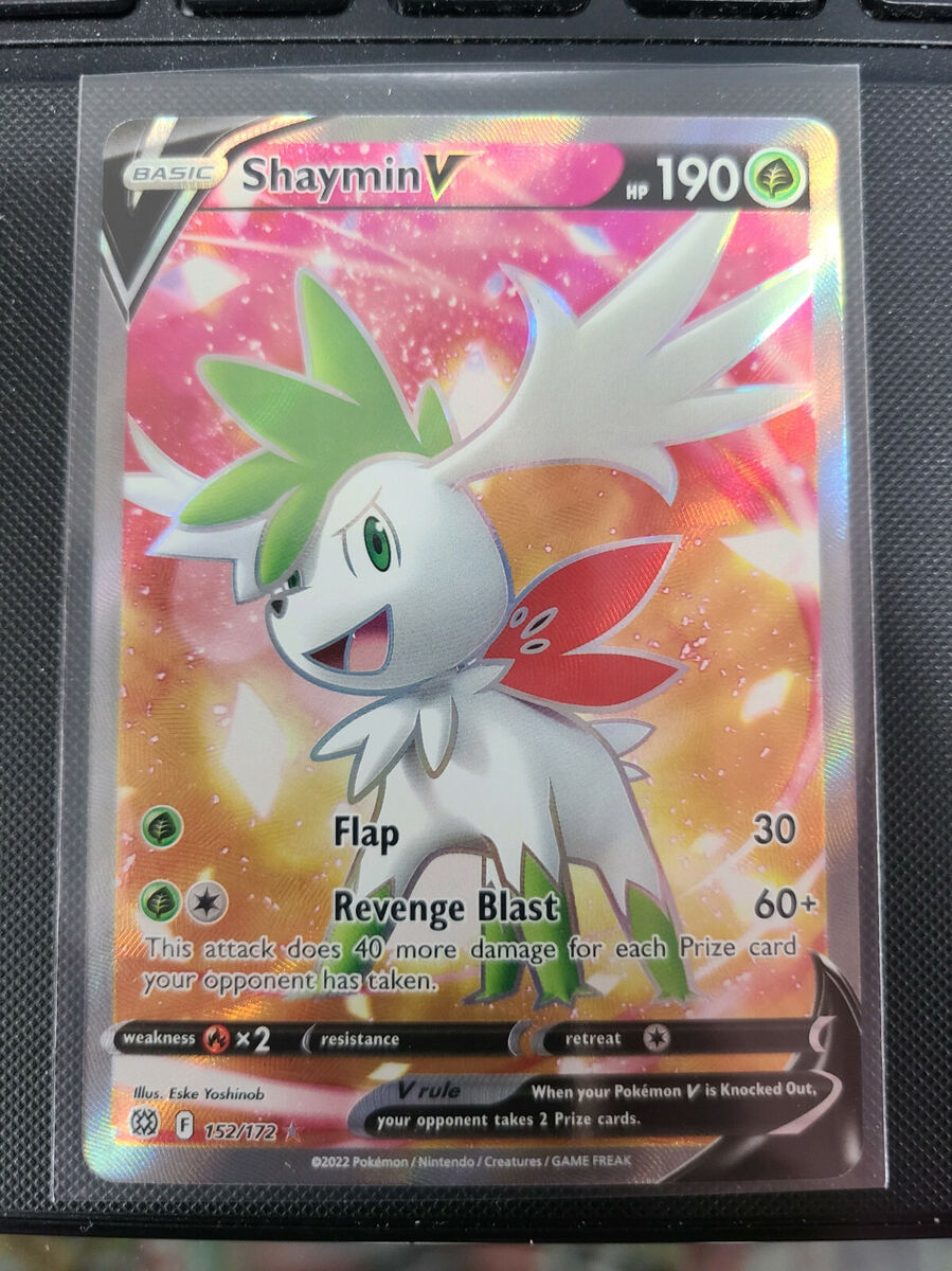 Shaymin V 152/172 Full Art - Brilliant Stars Ultra Rare Pokemon NM