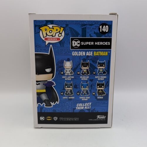 Funko Pop! Vinilo: Universo DC - Batman Edad de Oro - Funko Shop (Exclusivo) #140 - Imagen 3 de 6