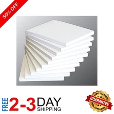 High-Quality Blank Writing Pads - 10 Packs with 50 Sheets, Multiple Sizes