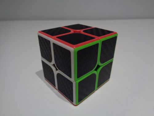 Cube de vitesse en fibre de carbone Moyu Meilong 2x2 - Photo 1 sur 8
