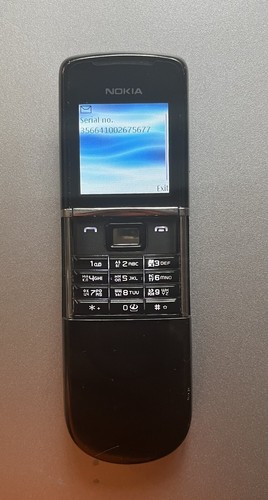 Nokia 8800 Sirocco Black Unlocked Original Vintage Rare Mobile phone s40 - 第 12/12 張圖片