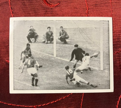PELE 1958 Ws-Verlag Fussball #77  ROOKIE  BRAZIL  LEV YASHIN  RC Recovered - Picture 1 of 4