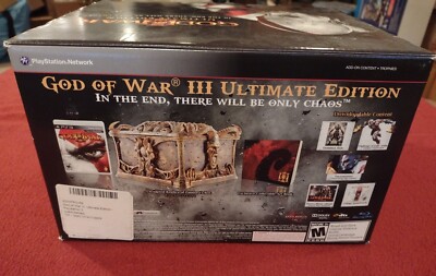 God Of War III 3 Ultimate Edition Pandora's Box - Sony