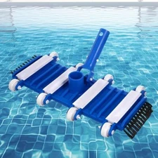 Swimming Pool Flexible 14" Brush Head Aluminum Vacuum Head For Pool Cleaning