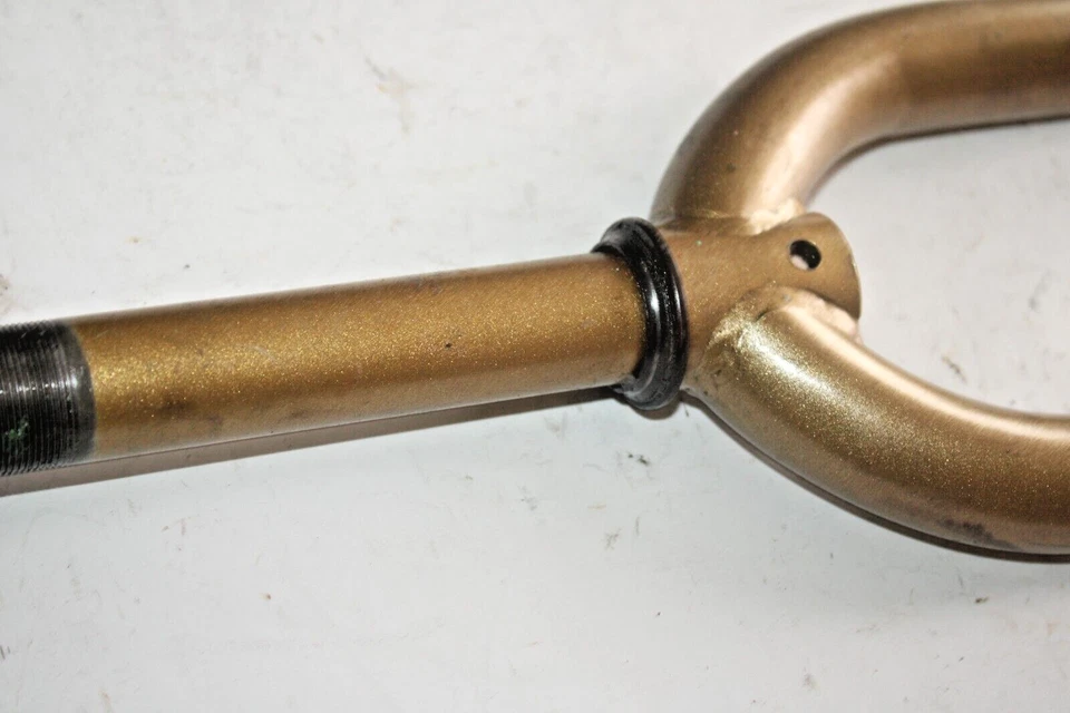 Vintage Rigid MTB Bike Fork 26" 1" Threaded 154mm Canti Gold Hybrid USA Shipper! - Image 4 of 4