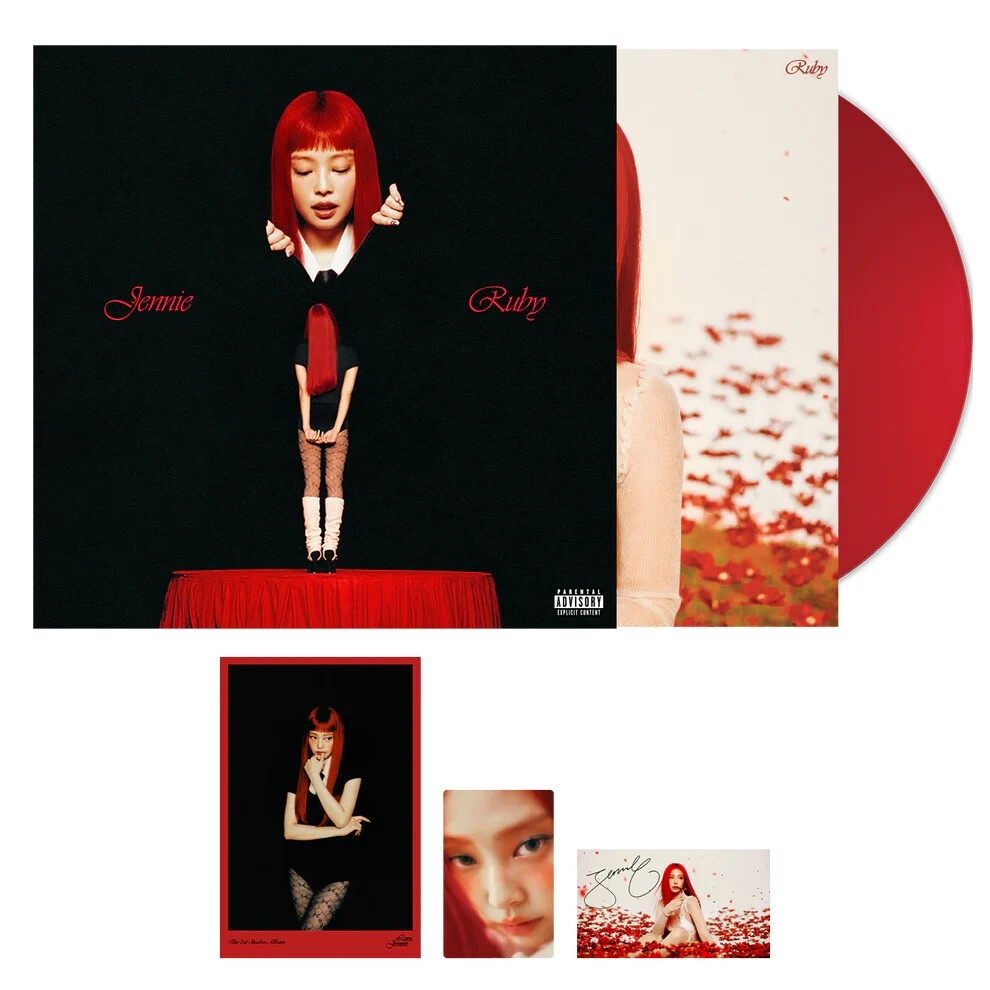 【新品未開封】 JENNIE ジェニ サイン入り Ruby Vinyl LP Jennie Signed Ruby Vinyl – D2C Exclusive - NEW auto