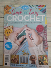 Let's Make Quick and Easy Crochet Issue 107 Magazine - Toys - Home Decor