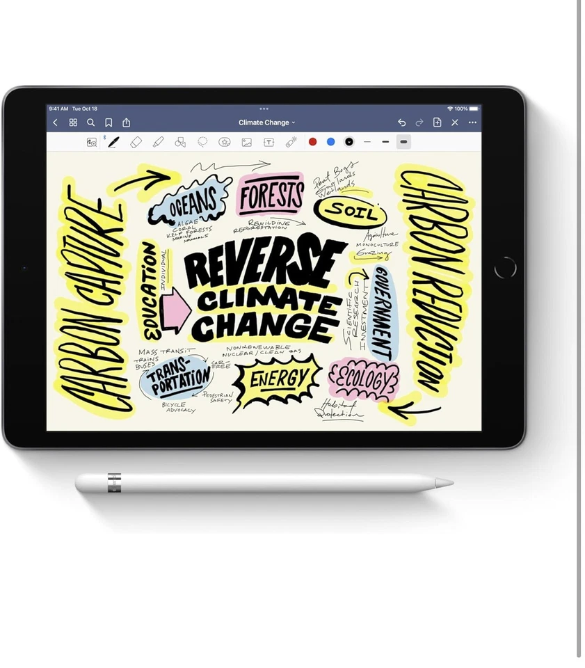 Apple Pencil (1st Generation) - Includes USB-C to Apple Pencil Adapter - Image 3 of 4