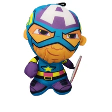 Good Stuff Marvel Kids Avengers Stuffed Plush Toy Captain America Purple Pink