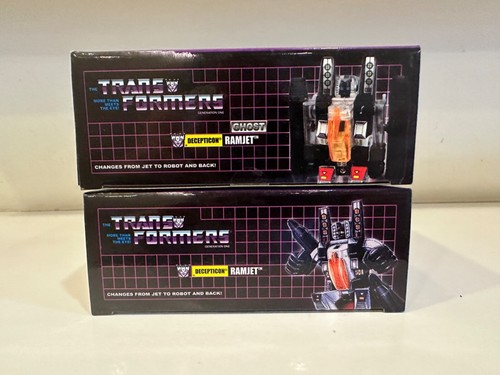 G1 King Transformers Ramjet + Ghost Ramjet Brand New, Never Remove From Box! - Picture 5 of 10