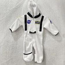 Infant Astronaut Suit Space Costume Baby Bunting Outfit 3-6 Mo Fleece CuddleClub