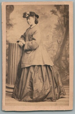 CDV 1865 Baroness Serres de Monteil Family Marquis Baroncelli-Javon Guillotine