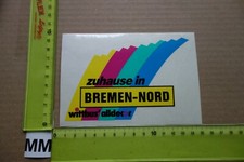 Old sticker travel city country port North Sea Bremen North witthus alldecor