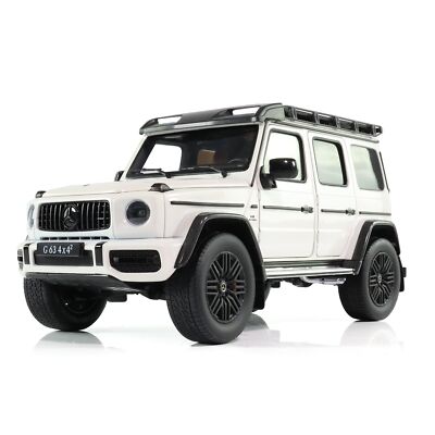 1:18 Modellauto G-Klasse G63 AMG 4x4² Manufaktur Opalithweiß Bright Mercedes