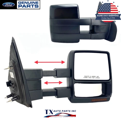 OEM 2007-2014 FORD F-150 Right Passenger Side Mirror Power Heated Signal 8pin