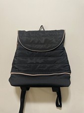 *stella & Dot* Woman’s  ‘crush It’ Black Quilted Nylon Backpack Bag