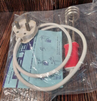 Tensor Vintage Suspension Tauchboiler Warmwasserheizelement W-GernanyRare 3