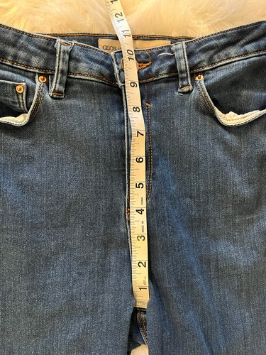 Damen ASOS Dark Denim High Waist Skinny Jeans Gr. 28 - Bild 3 von 6