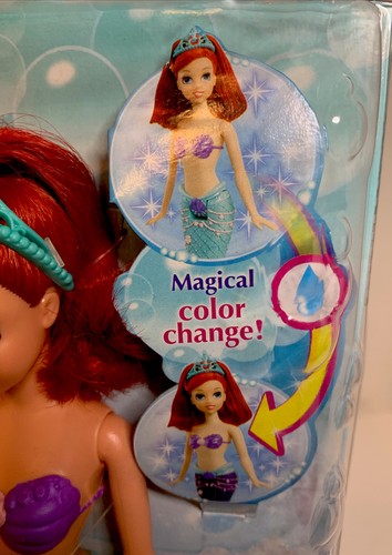 NEU Disney Prinzessin Badeschönheit Arielle Puppe magischer Farbwechsel W9080 - Bild 3 von 6