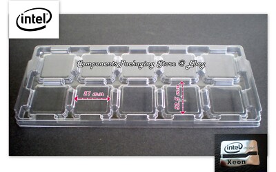 30 - Processor Tray LGA2011 Fits Xeon E5 E7 v2 v3 - 51 x 52.5 mm Fits 300 CPUs