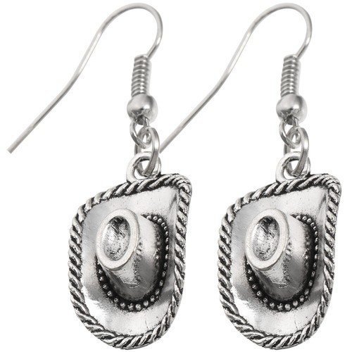 1 Pair Cowgirl Hat Dangle Earring Western Jewelry For Women Western Earrings