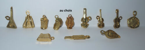 1997 All Instruments Music Pendant Charm Metal 3D Choice - Picture 1 of 25