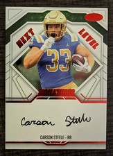 Carson Steele 2024 Sage Next Level Signatures Red Auto