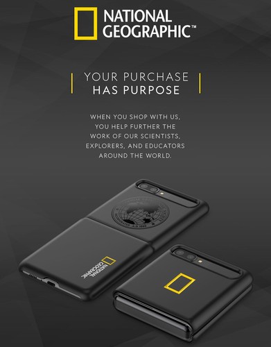 Samsung Galaxy Z FLIP Shockproof Case Cover Skin National Geographic Licensed - Imagen 2 de 7