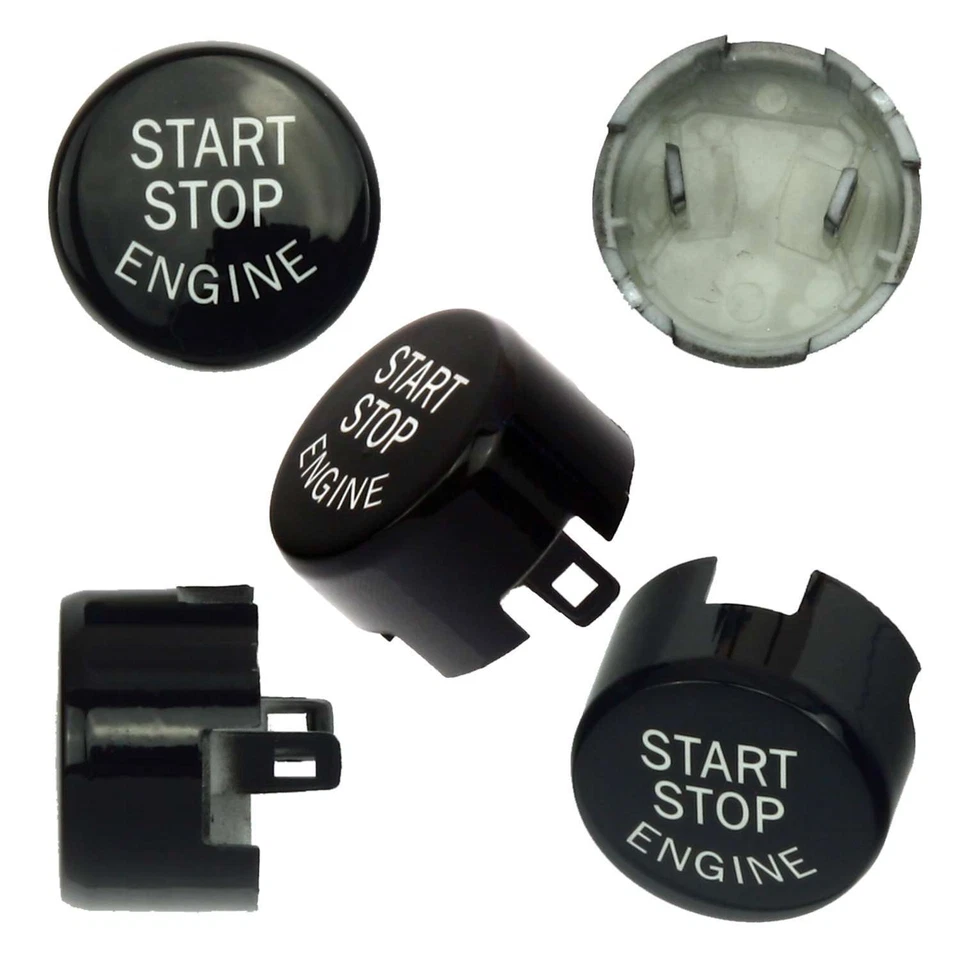 Start Stop Knopf schwarz glanz passend für BMW F10 F12 F20 F22 F30 F31 F32 F25 - Bild 4 von 4