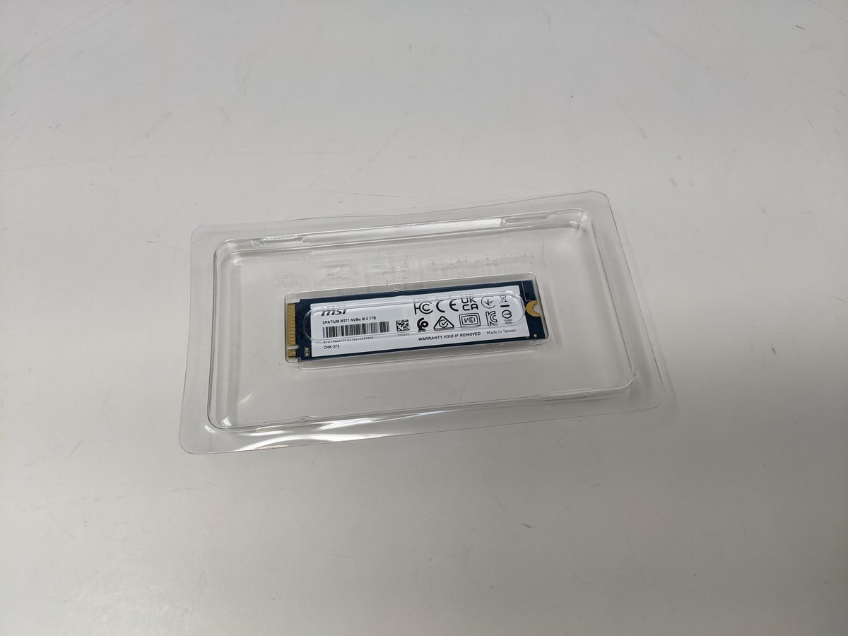 MSI SPATIUM M371 1TB NVMe M.2 Internal SSD - PCIe Gen3, 3D NAND UXW5 | eBay MSI SPATIUM M371 1TB NVMe M.2 Internal SSD - PCIe Gen3, 3D NAND UXW5 | eBay
